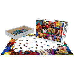 Chinese Calendar 1000 Piece Jigsaw Puzzle Eurographics (ONLINE ORDER ONLY)