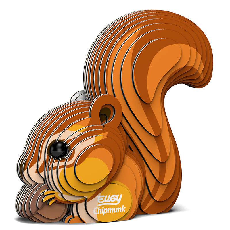 Chipmunk 3D Cardboard Model Kit Eugy (ONLINE ORDER ONLY)