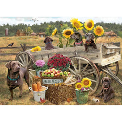Choc Wagon 500 Piece Jigsaw Puzzle Cobble Hill (ONLINE ORDER ONLY)