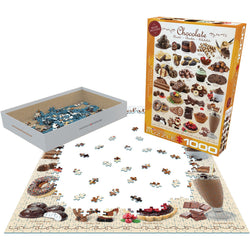 Chocolate 1000 Piece Jigsaw Puzzle Eurographics (ONLINE ORDER ONLY)