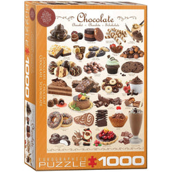 Chocolate 1000 Piece Jigsaw Puzzle Eurographics (ONLINE ORDER ONLY)