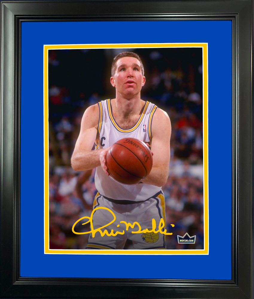 Framed Chris Mullin Facsimile Laser Engraved Signature Auto 11"x14" Basketball Photo HOFSM Holo (ONLINE ORDER ONLY)