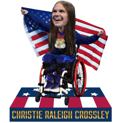 Christie Raleigh Crossley Bobblehead (Presale) (ONLINE ORDER ONLY)