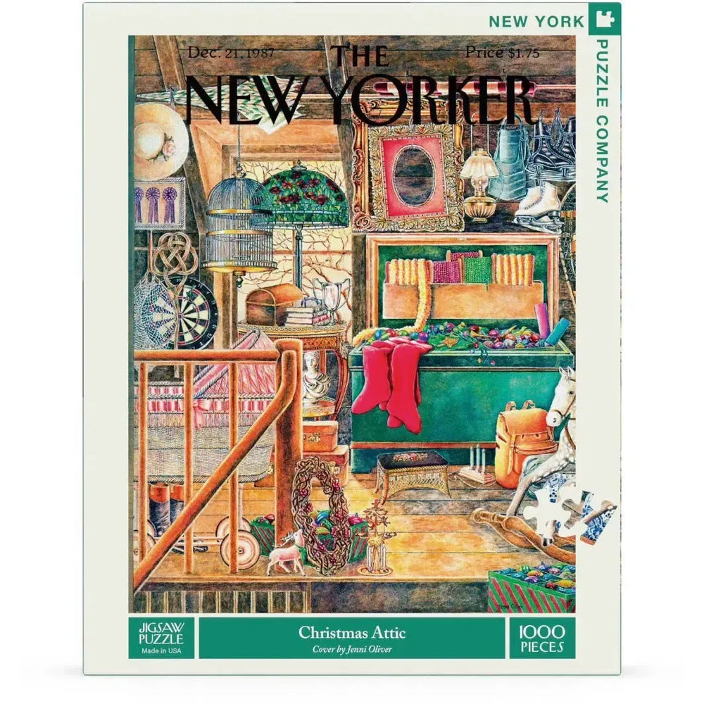 Christmas Attic 1000 Piece Jigsaw Puzzle NYPC (ONLINE ORDER ONLY)