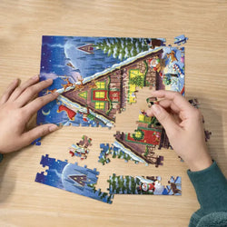 Christmas Cabin 210 Piece Jigsaw Puzzle Boardwalk (ONLINE ORDER ONLY)