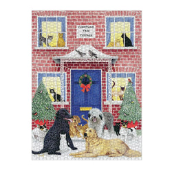 Christmas Cottage 1000 Piece Jigsaw Puzzle Galison (ONLINE ORDER ONLY)
