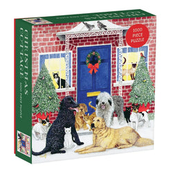 Christmas Cottage 1000 Piece Jigsaw Puzzle Galison (ONLINE ORDER ONLY)