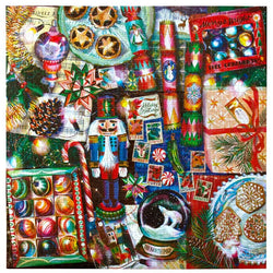 Christmas Decorations 1000 Piece Jigsaw Puzzle eeBoo (ONLINE ORDER ONLY)