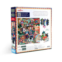 Christmas Decorations 1000 Piece Jigsaw Puzzle eeBoo (ONLINE ORDER ONLY)