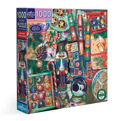 Christmas Decorations 1000 Piece Jigsaw Puzzle eeBoo (ONLINE ORDER ONLY)