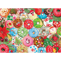 Christmas Donuts 1000 Piece Jigsaw Puzzle in Tin Eurographics (ONLINE ORDER ONLY)