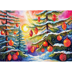 Christmas Sunrise 1000 Piece Jigsaw Puzzle Enjoy (ONLINE ORDER ONLY)
