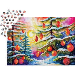 Christmas Sunrise 1000 Piece Jigsaw Puzzle Enjoy (ONLINE ORDER ONLY)