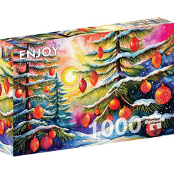 Christmas Sunrise 1000 Piece Jigsaw Puzzle Enjoy (ONLINE ORDER ONLY)