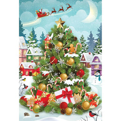 Christmas Tree 550 Piece Jigsaw Puzzle in Tin Eurographics (ONLINE ORDER ONLY)
