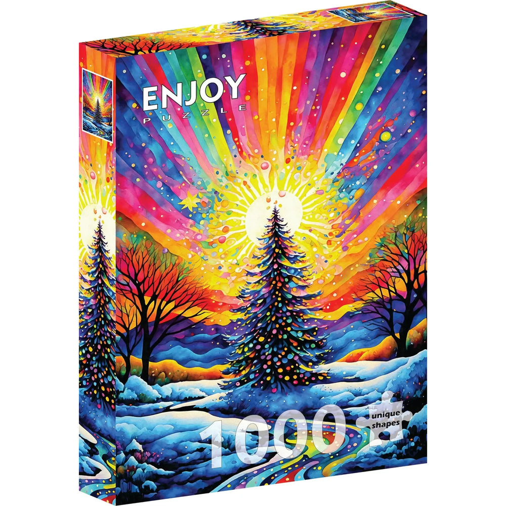 Christmas Tree Celebration 1000 Piece Jigsaw Puzzle Enjoy (ONLINE ORDER ONLY)