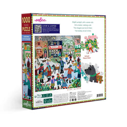 Christmas in the Square 1000 Piece Jigsaw Puzzle eeBoo (ONLINE ORDER ONLY)