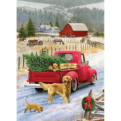 Christmas on the Farm 1000 Piece Jigsaw Puzzle Cobble Hill (ONLINE ORDER ONLY)