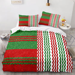 Christmas Bedding Sets Pattern Print Quilt Cover (Online Order Only)