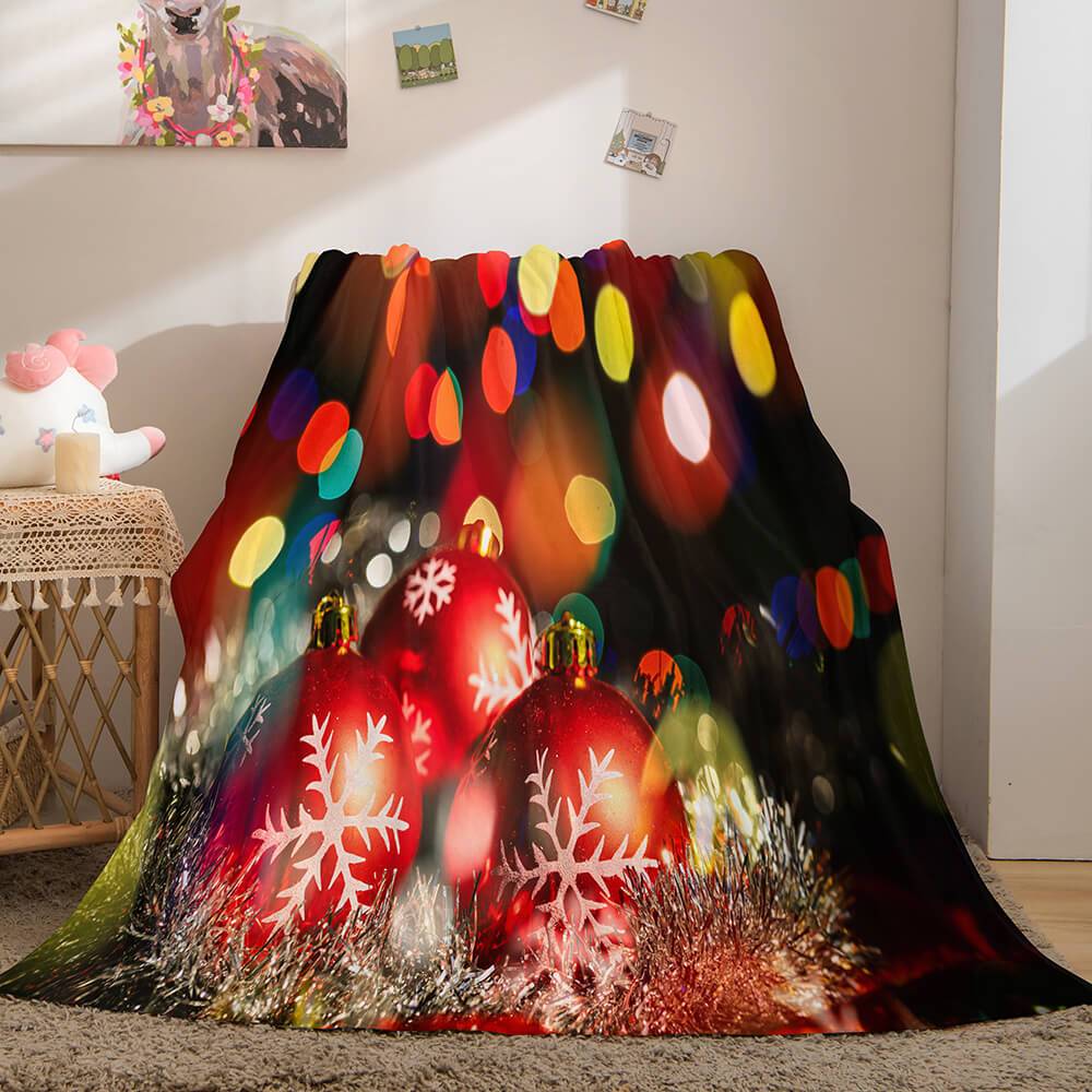 Christmas Flannel Fleece Blanket (Online Order Only)