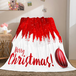 Christmas Decorations Flannel Fleece Throw Cosplay Blanket (Online Order Only)