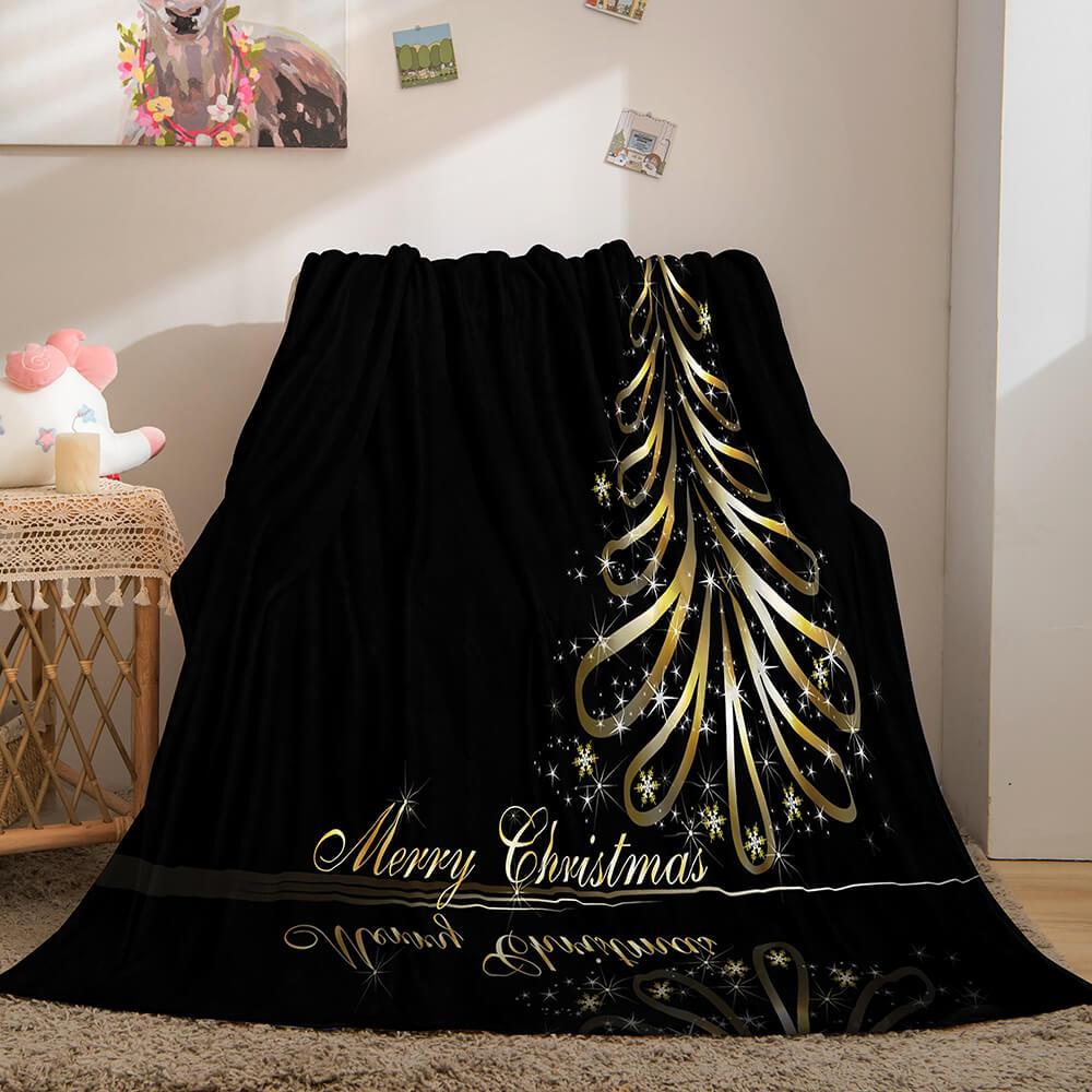 Christmas Flannel Fleece Blanket (Online Order Only)