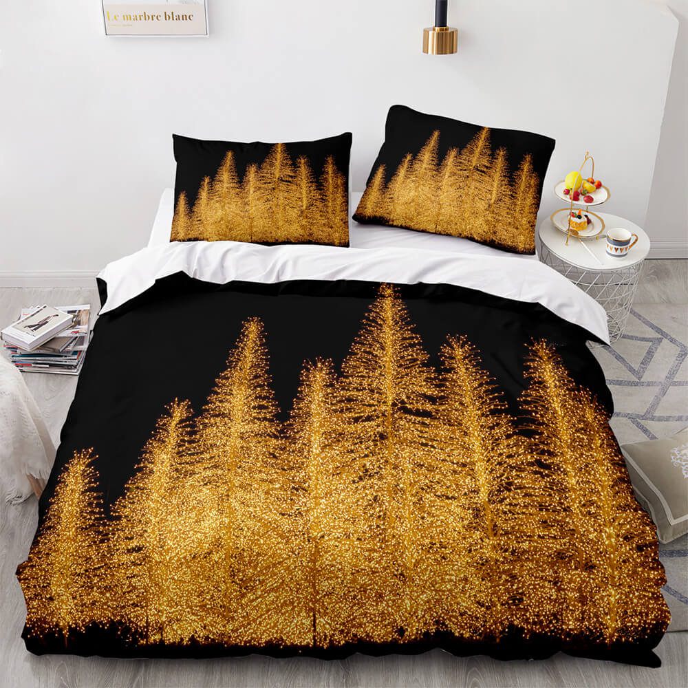 Christmas Santa Claus Bedding Sets Quilt Covers Without Filler (Online Order Only)