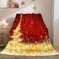 Christmas Theme Flannel Fleece Throw Cosplay Blanket (Online Order Only)