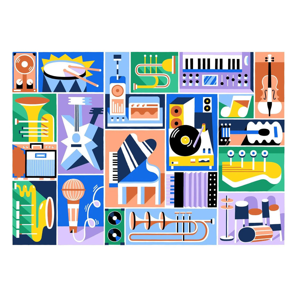 Chromatic 1000 Piece Jigsaw Puzzle Holiyay (ONLINE ORDER ONLY)