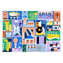 Chromatic 1000 Piece Jigsaw Puzzle Holiyay (ONLINE ORDER ONLY)