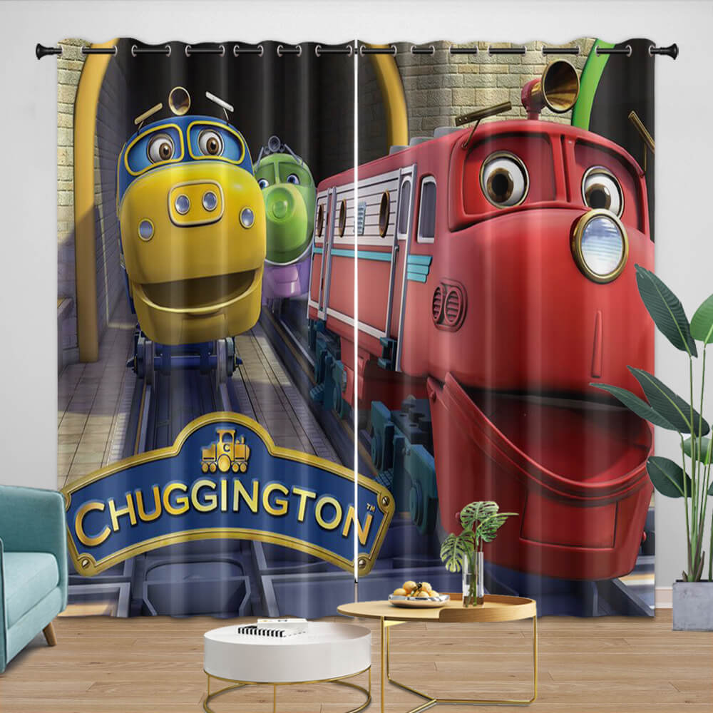 Chuggington Curtains Blackout Window Drapes (Online Order Only)