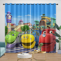 Chuggington Curtains Blackout Window Drapes (Online Order Only)