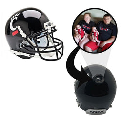 Cincinnati Bearcats College Football Collectible Mini Helmet - Picture Inside - FANZ Collectibles (Online Order Only) (ONLINE ORDER ONLY)