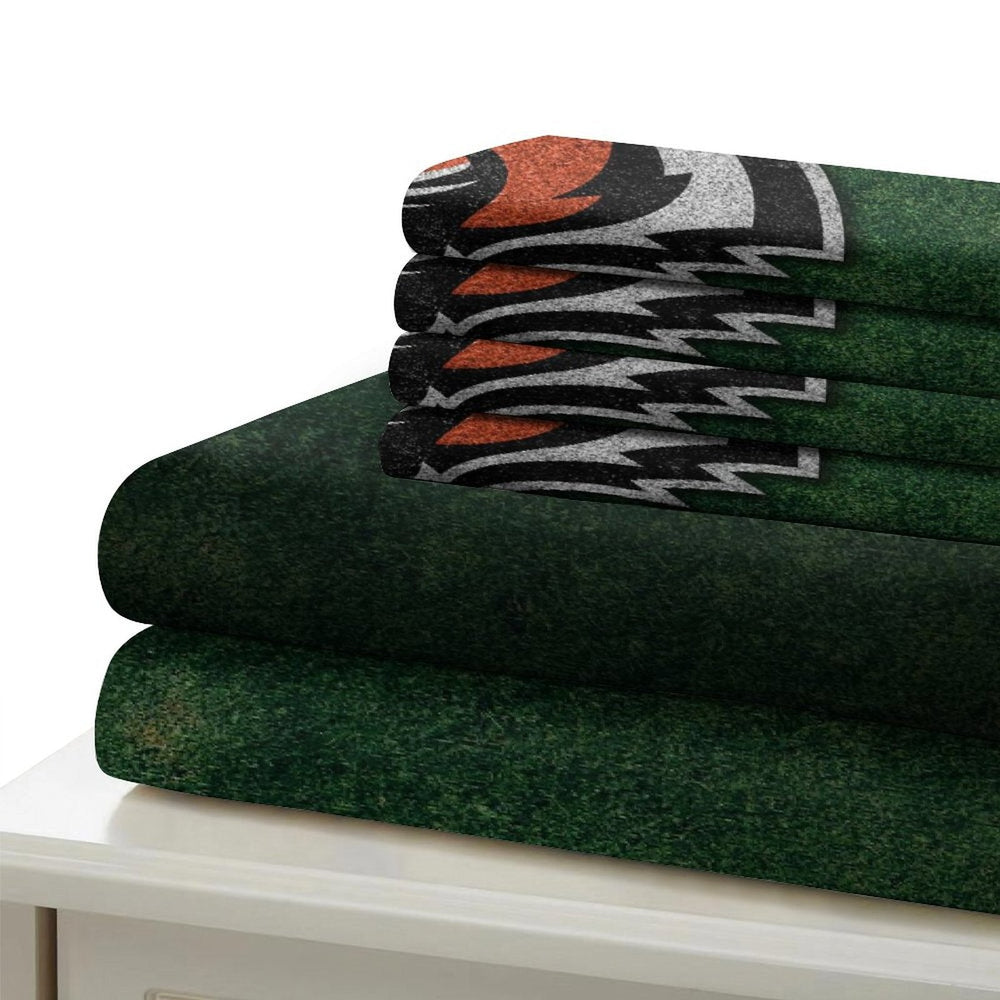 Cincinnati Bengals Bedding Set Duvet Cover Without Filler (Online Order Only)