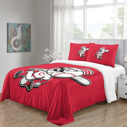 Cincinnati Reds Bedding Set Quilt Cover Without Filler (Online Order Only)