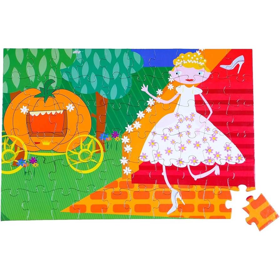 Cinderella 48 Piece Jigsaw Puzzle Purple Cow (ONLINE ORDER ONLY)