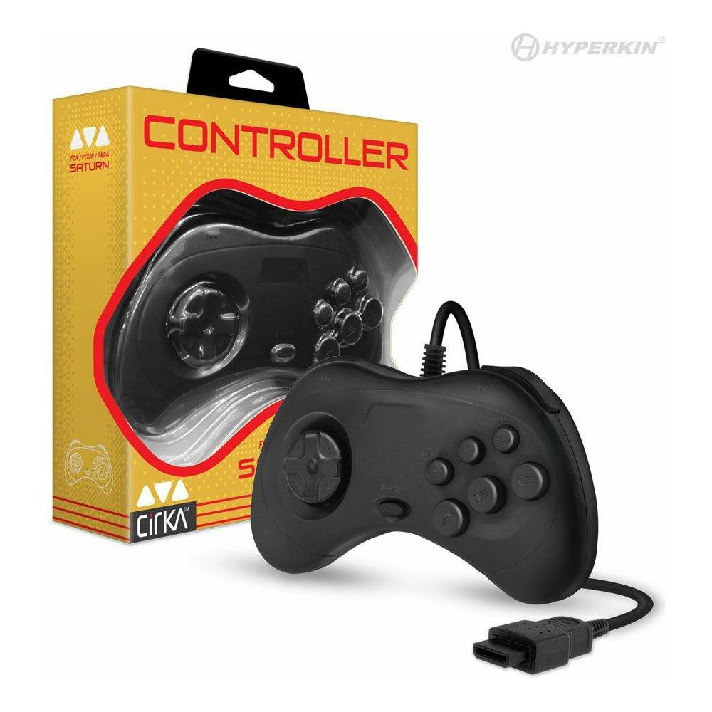 Black Controller Compatible With Sega Saturn™ (Online Order Only)