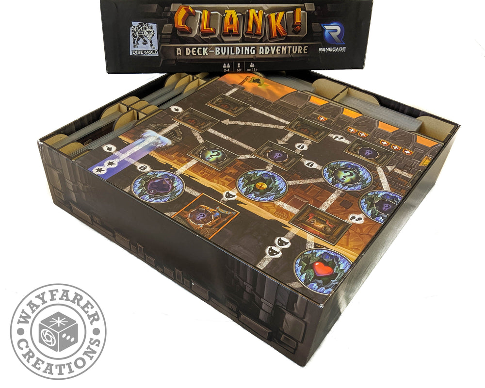 Clank! Board Game Organizer Insert (ONLINE ORDER ONLY)
