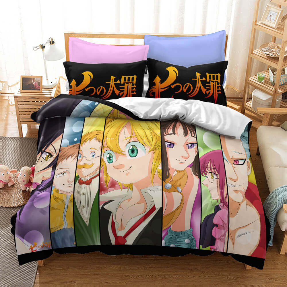 Classic Cartoon Animation Bedding Set Quilt Cover Without Filler (Online Order Only)
