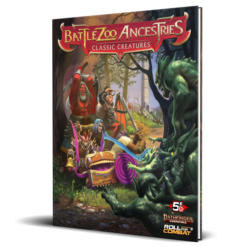 Battlezoo Ancestries: Classic Creatures Hardcover & PDF (Online Order Only)