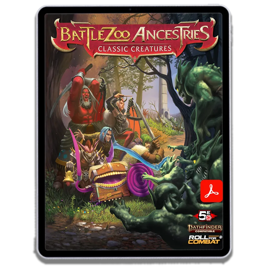 Battlezoo Ancestries: Classic Creatures PDF (Online Order Only)