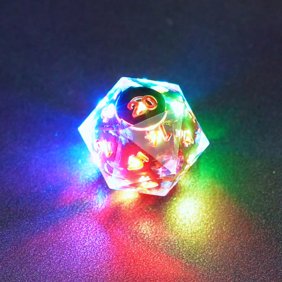 D20 - Clear (ONLINE ORDER ONLY)