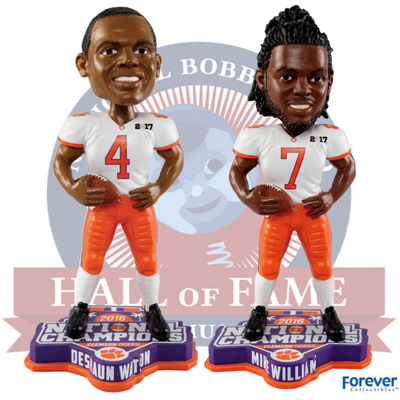 Clemson Tigers NCAA College Football National Champions Bobbleheads (ONLINE ORDER ONLY)