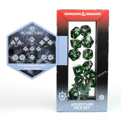 D&D Adventure Dice: Cleric (Green) (ONLINE ORDER ONLY)