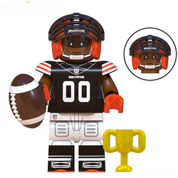 Cleveland Browns Team Minifigure (ONLINE ORDER ONLY)