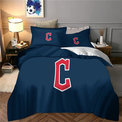 Cleveland Guardians Bedding Set Quilt Cover Without Filler (Online Order Only)