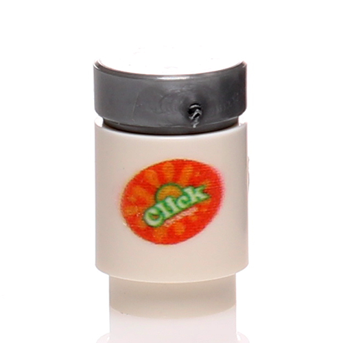 B3 Customs® Printed Click Orange Soda Can (Online Order Only)