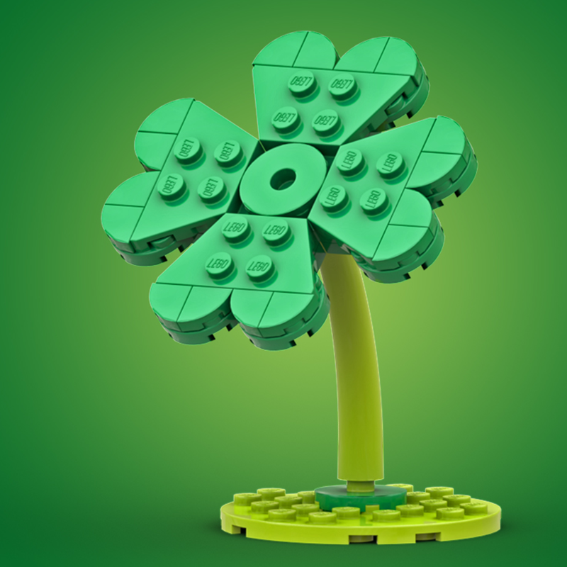 St. Patrick's Day, Shamrock / 4 Leaf Clover (ONLINE ORDER ONLY)