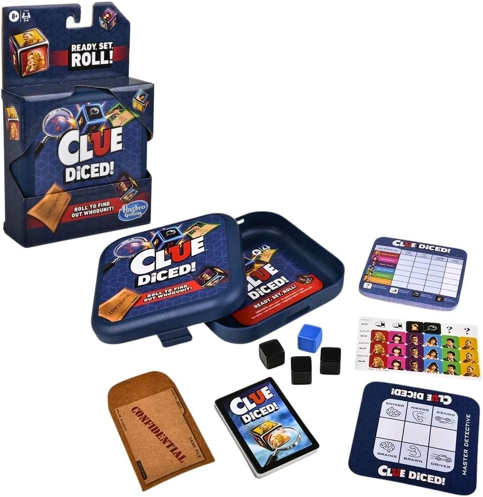 Clue Diced Game (ONLINE ORDER ONLY)