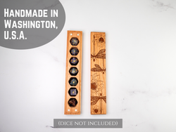 Dragonflies | Engraved Council of 7 Dice Vault (ONLINE ORDER ONLY)